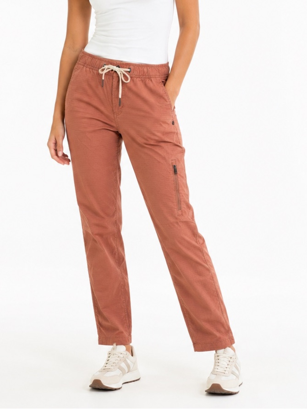 Vuori Ripstop Climber Pants Women’s Sm Canyon Clay
Stretch cotton zip leg pocket